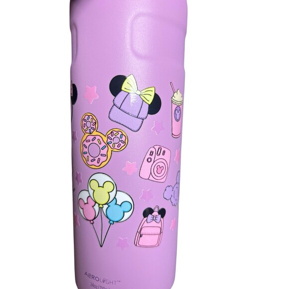 Stanley IceFlow Bottle 24oz Disney Mickey Snacks Lilac Aerolight Fast Flow Lid - Picture 8 of 8
